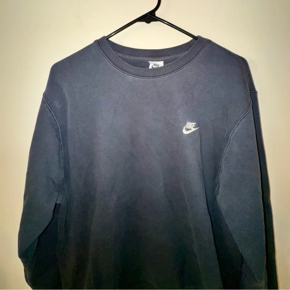 Nike Men's Washed Black Sweatshirt